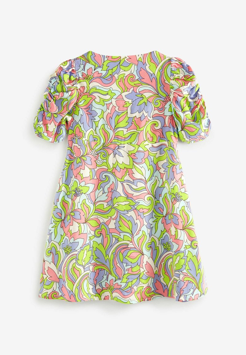 Kinder Freizeitkleider | Next SHIRRED SLEEVE Freizeitkleid green/grün - GB01672 Kinder Freizeitkleider | Next SHIRRED SLEEVE Freizeitkleid green/grün - GB01672