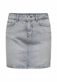 ONLY ONLSTELLA - Uska suknja - light grey denim