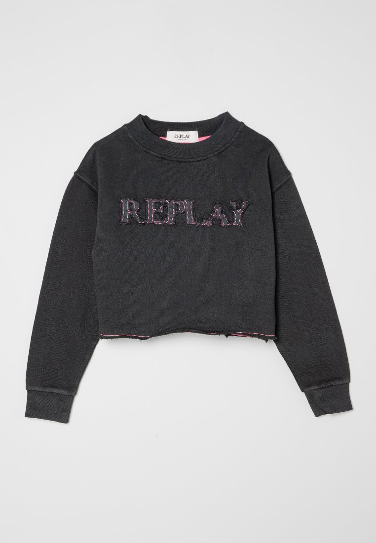 Replay Sweater zwart