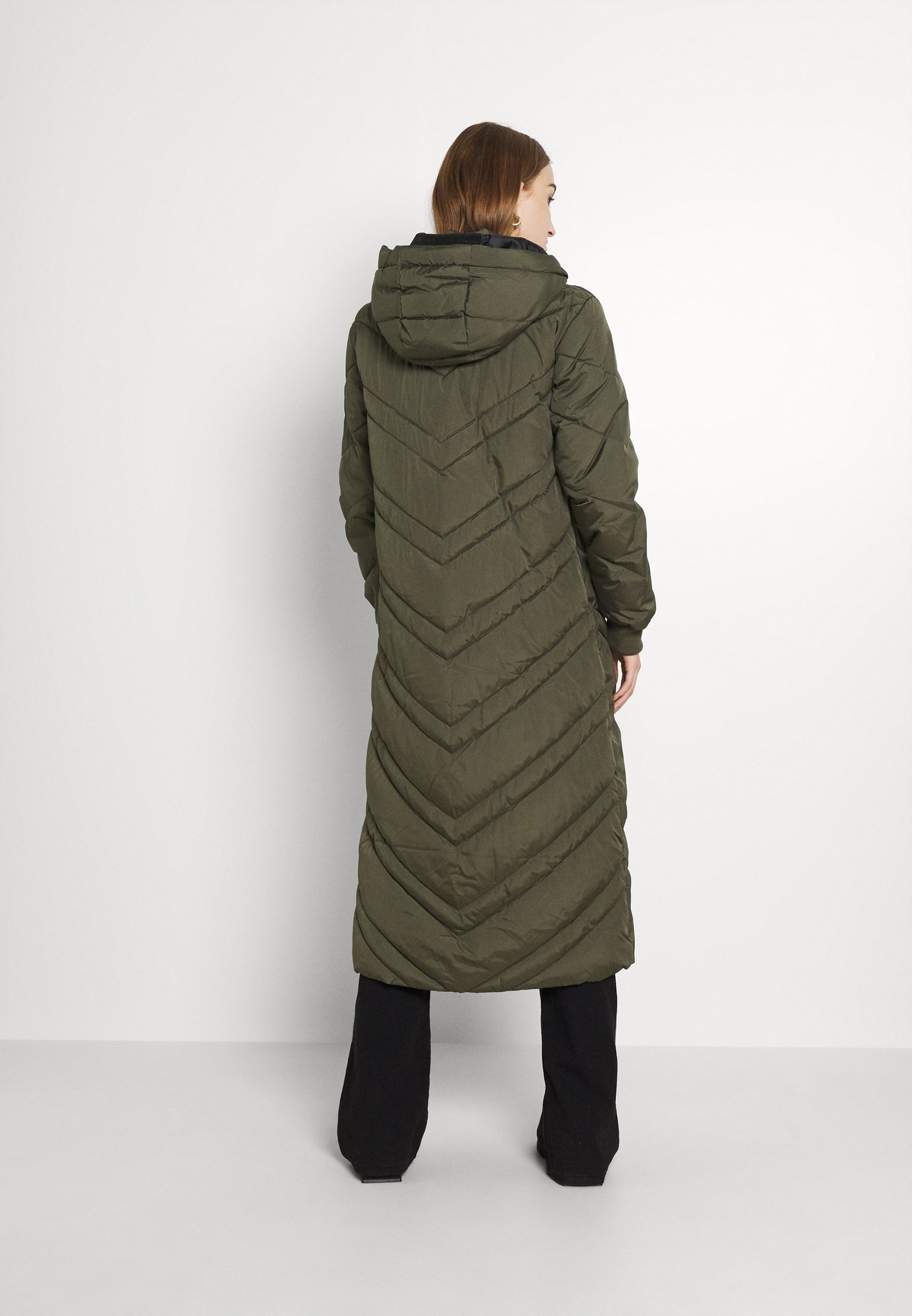 padded hooded jacket