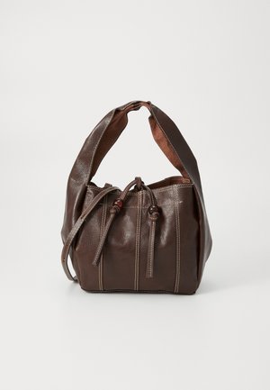PANEL HARPER BAG - Håndtasker - chocolate torte