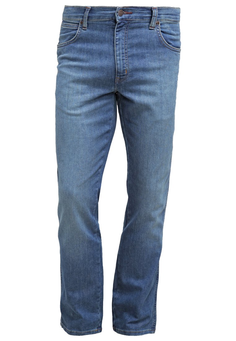 Wrangler Straight leg jeans blauw denim/bluedenim