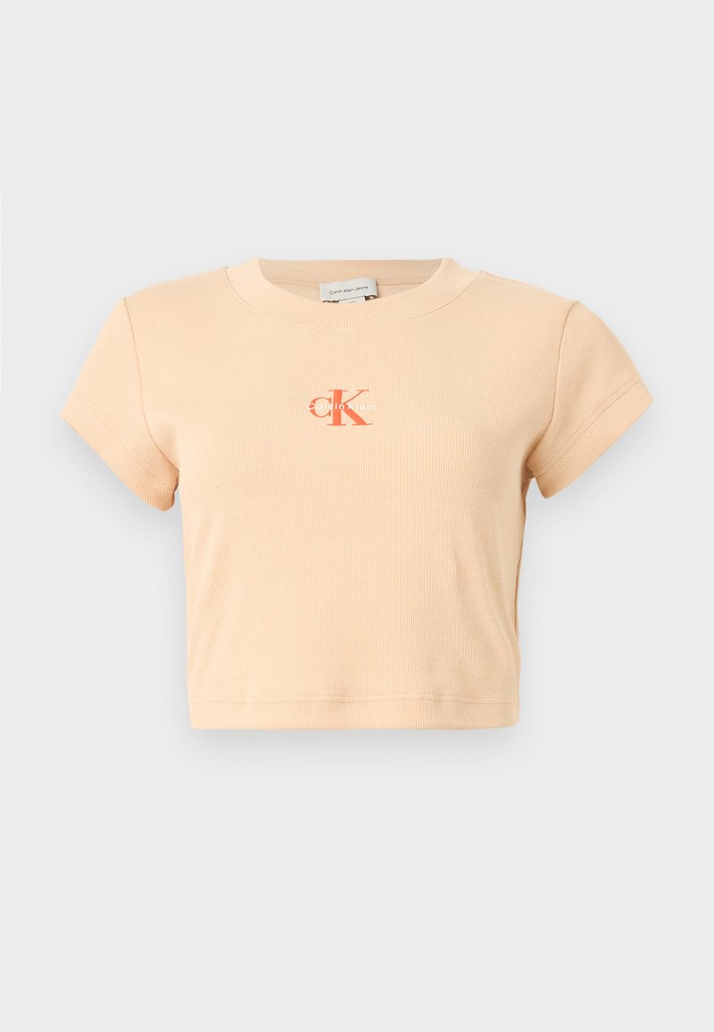 Calvin Klein Jeans T-shirt basic roze Calvin Klein Jeans T-shirt basic roze