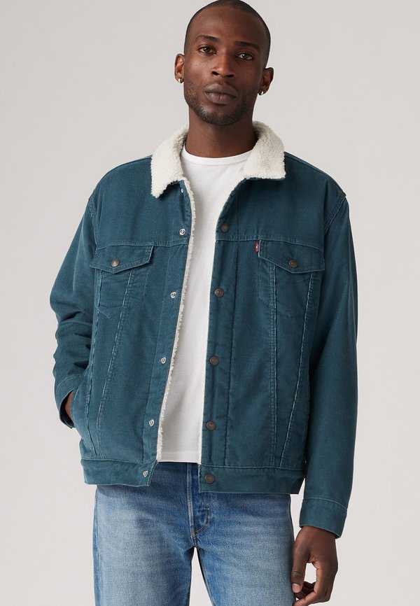 CORDUROY RELAXED FIT TRUCKER JACKET - Jeansjacke - urban elephant