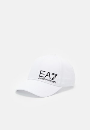 EA7 Emporio Armani TRAIN CORE LOGO UNISEX - Cap - white/black