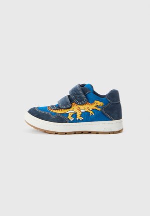 DRACO - Matalavartiset tennarit - navy/yellow