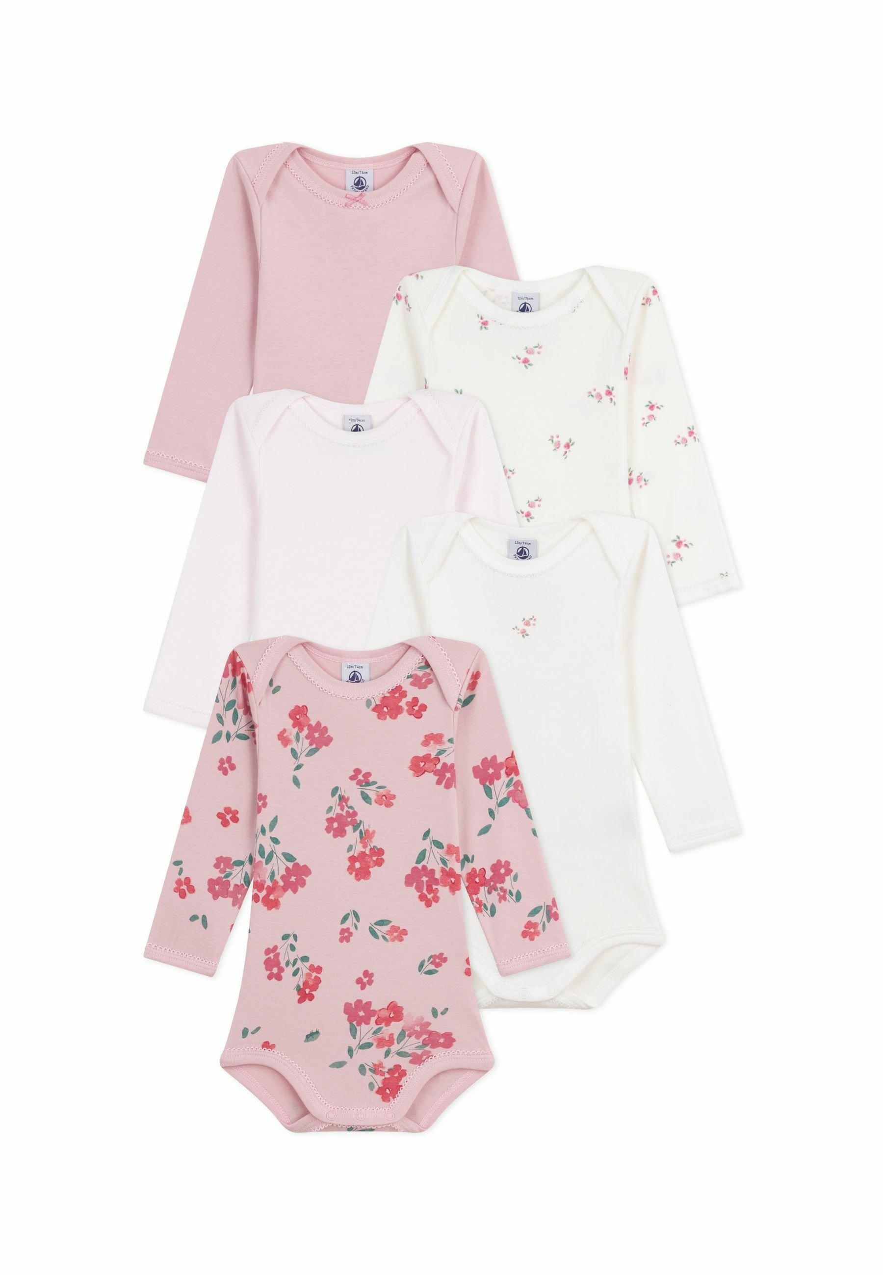 Petit Bateau BÉBÉ PACK Body multi-coloured/multicolore