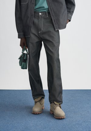 SINGLE KNEE PANT MELBOURNE - Vaqueros boyfriend - black