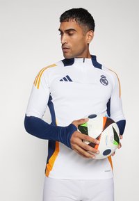 adidas Performance REAL MADRID 24/25 - Klupska odjeća - white/team navy blue/crew orange