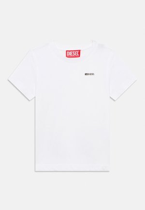 Diesel, TADJUSTMET UNISEX - Osnovna majica kratkih rukava - bianco