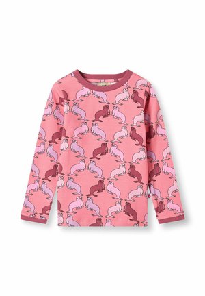Long sleeved top - mauve rose