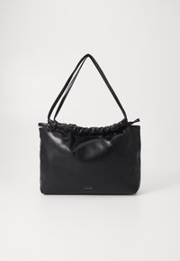 Calvin Klein Jeans GATHERED SHOULDER BAG - Ručna torba - black