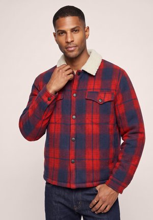 Pier One by Zalando, BORG LINING - Зимно яке - red.blue