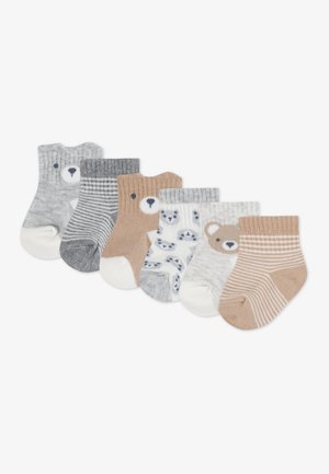 6 PACK UNISEX - Chaussettes - huggies snow white