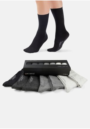 COMFORT IN BOX 7 PACK - Chaussettes - dark grey mix