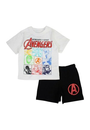 MARVEL - ENSEMBLE AVENGERS - T-shirt imprimé - blanc