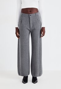 GAP CASHSOFT TAILORED PANT - Hlače - charcoal heather