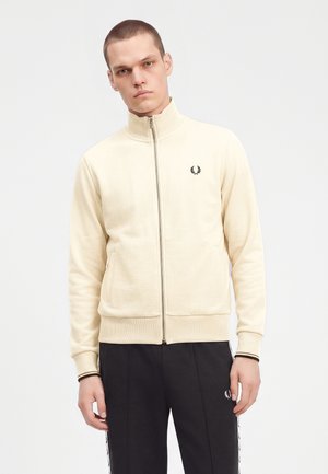 Fred Perry, Суитшърт с цип - ecru