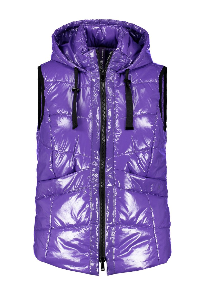 Damen Leichte Jacken | Samoon Weste royal lilac/lila - GG71213 Damen Leichte Jacken | Samoon Weste royal lilac/lila - GG71213