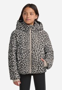 Abercrombie & Fitch MIDWEIGHT PUFFER JACKET UNISEX - Vinterjakke - beige