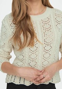 ONLY Strickpullover - white