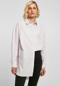 Urban Classics - Button-down blouse - white lilac Thumbnail Image 1