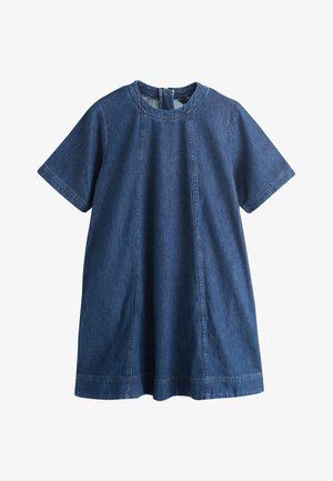 Next, REGULAR FIT MINI - Vestito di jeans - denim dark blue