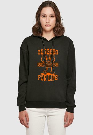 BURGERS FOR LIFE - Hoodie - black