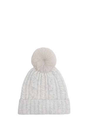 Ysabel Mora, GORRO DE PUNTO PARA MUJER DETALLE POMPÓN FORRO POLAR GRIS - Gorro - gris