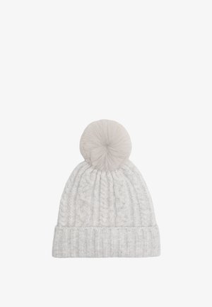 Ysabel Mora, GORRO DE PUNTO PARA MUJER DETALLE POMPÓN FORRO POLAR GRIS - Gorro - gris