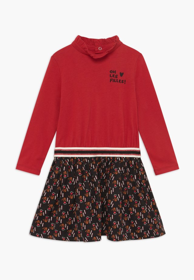 ROBE - Vestito di maglina - rouge