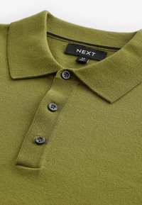 Next REGULAR FIT - Tops ar garām piedurknēm - olive green