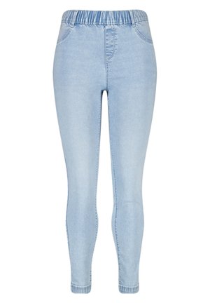 Jeggings - bleached denim