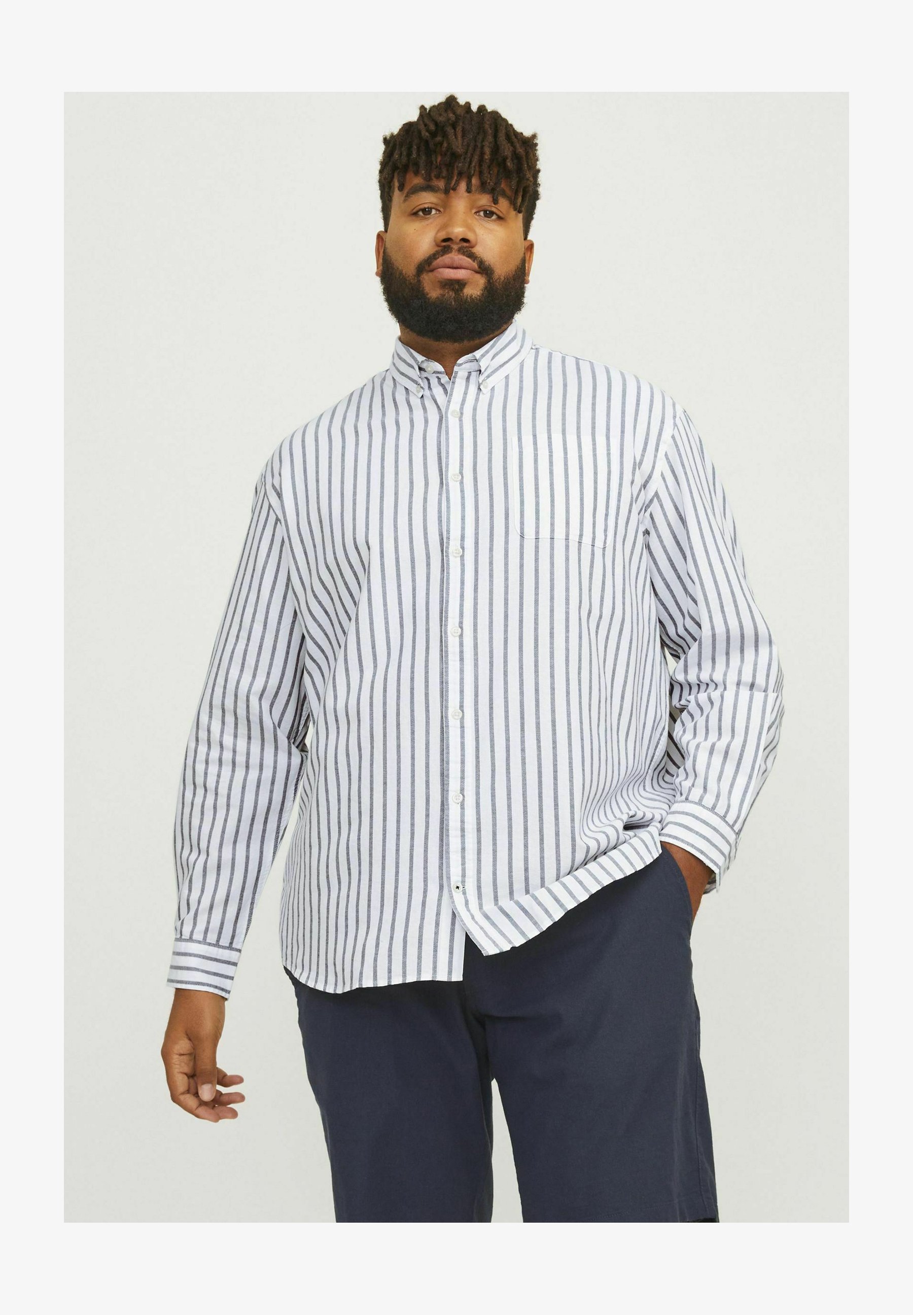 Camicia Casual Uomo Jack & Jones, Manica Corta, Vestibilità Normale, Abbottonatura Classica, Perfetta Per Pantaloncini O Chino