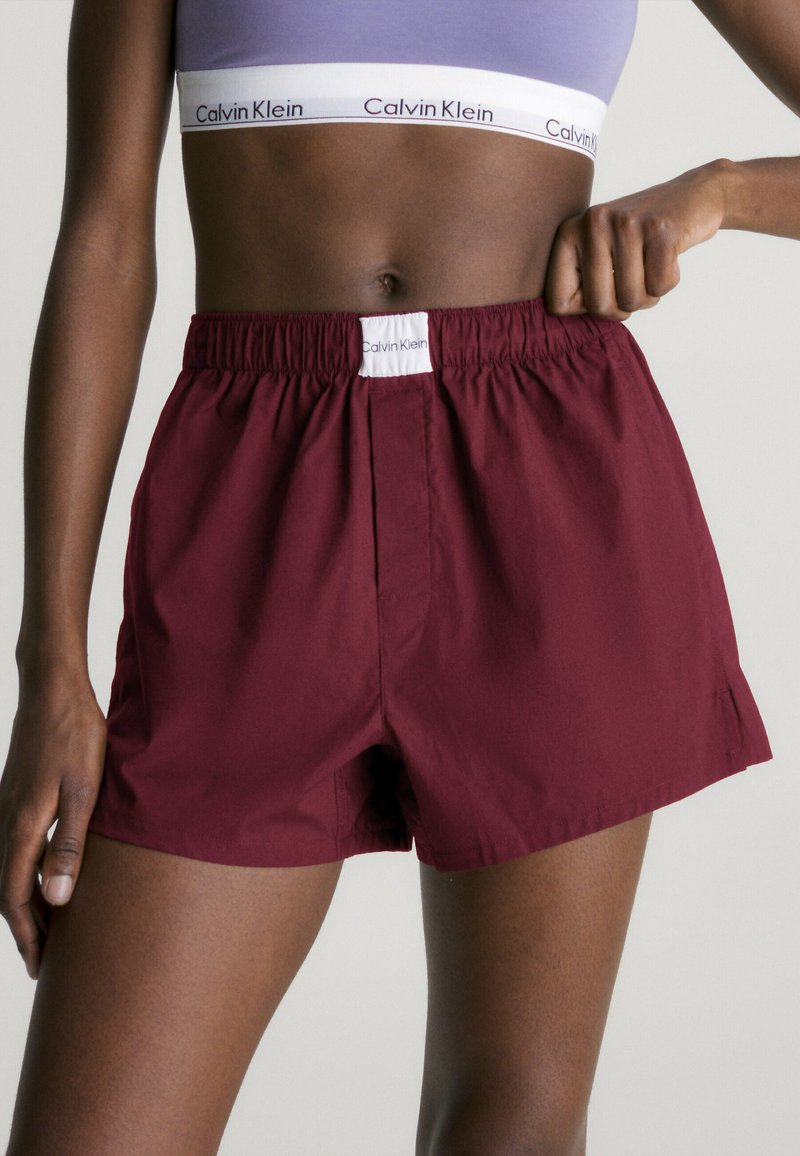 Calvin Klein Underwear PURE Pyjama bottoms deep rouge/red Zalando