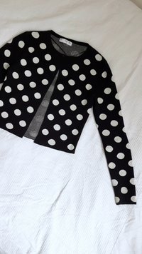 Mango Cardigan - black