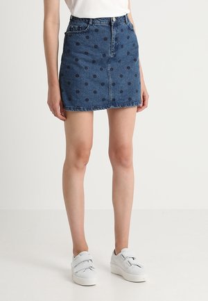 A-Linien-Rock - dark-blue denim