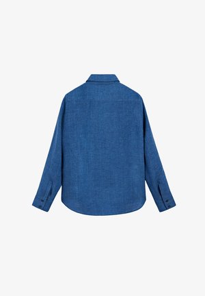 Massimo Dutti, Košilová halenka - blue