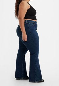 Levi's® Plus Flared-farkut - dark-blue denim