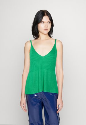 Vero Moda VMSABINE PEPLUM STRAP - Topper - bright green