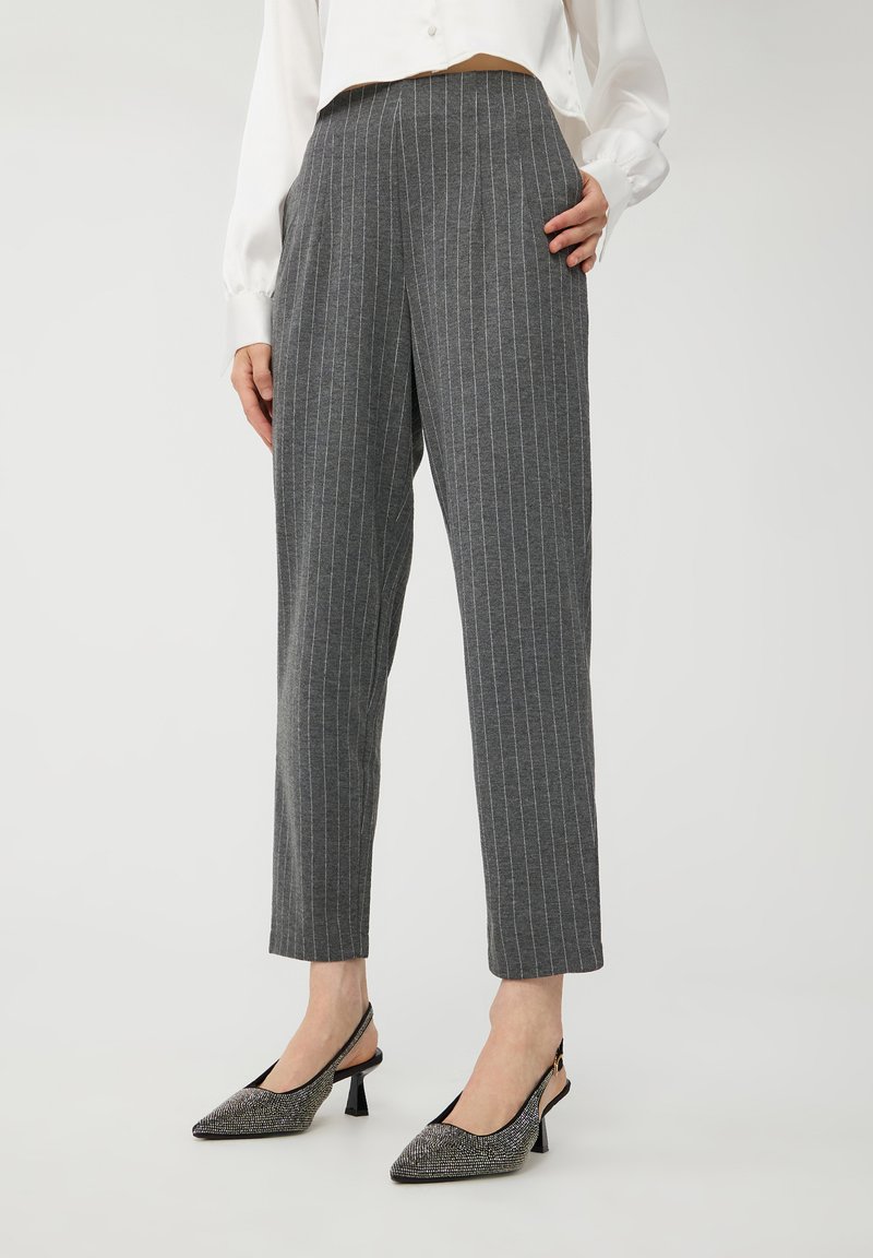 Terranova Pantaloni - grigio scuro