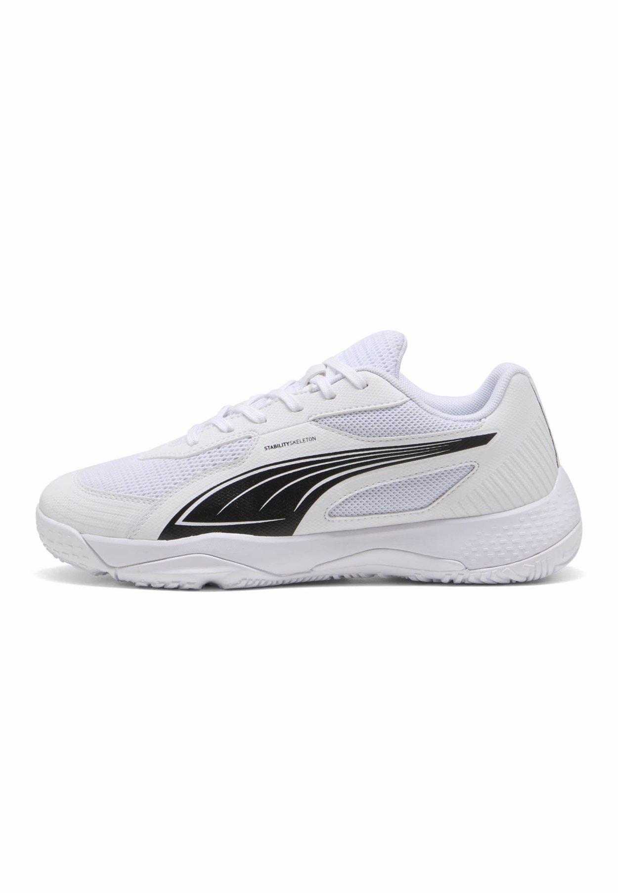 PUMA SOLARFLASH III JR - Zapatillas de balonmano - white- black