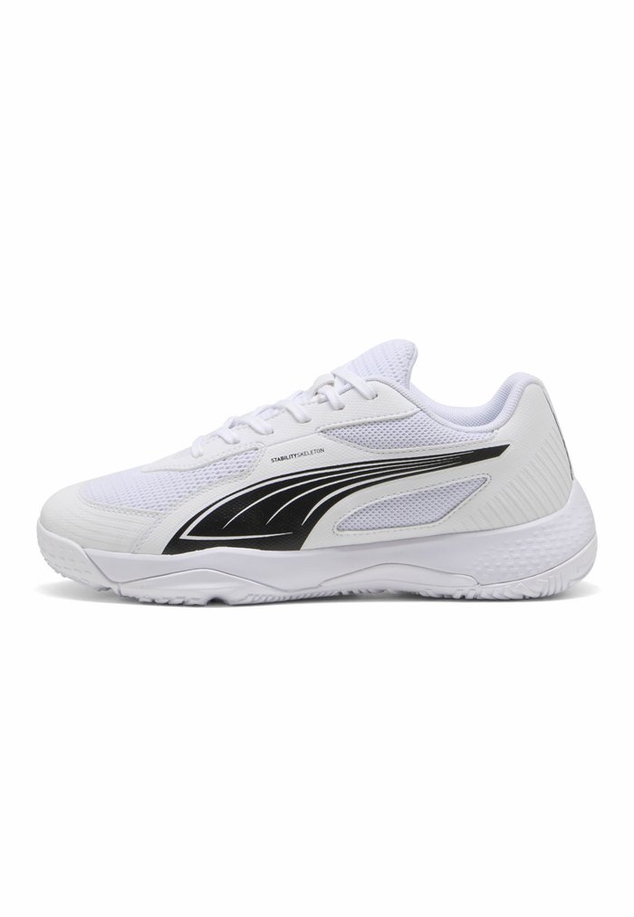PUMA SOLARFLASH III JR - Zapatillas de balonmano - white- black