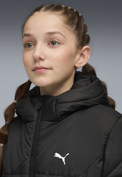 PUMA ESS HOODED PADDED JACKET UNISEX - Winter jacket - black — photo 4