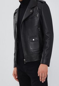 Derimod Giacca di pelle - black