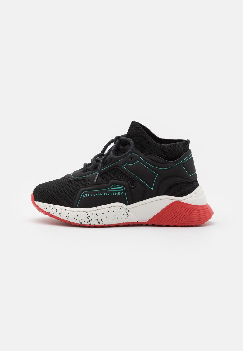 Stella McCartney Kids TRAINERS UNISEX - High-top trainers - black