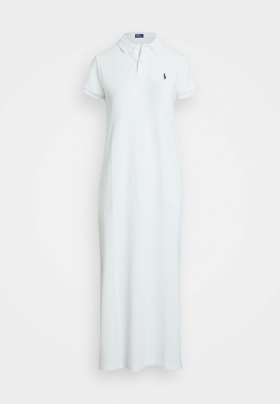 Polo Ralph Lauren Cotton Mesh Polo Dress - Kjole - white