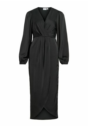 VILA, WRAP DRESS VIRAVENNA MAXI - Maxi-jurk - black