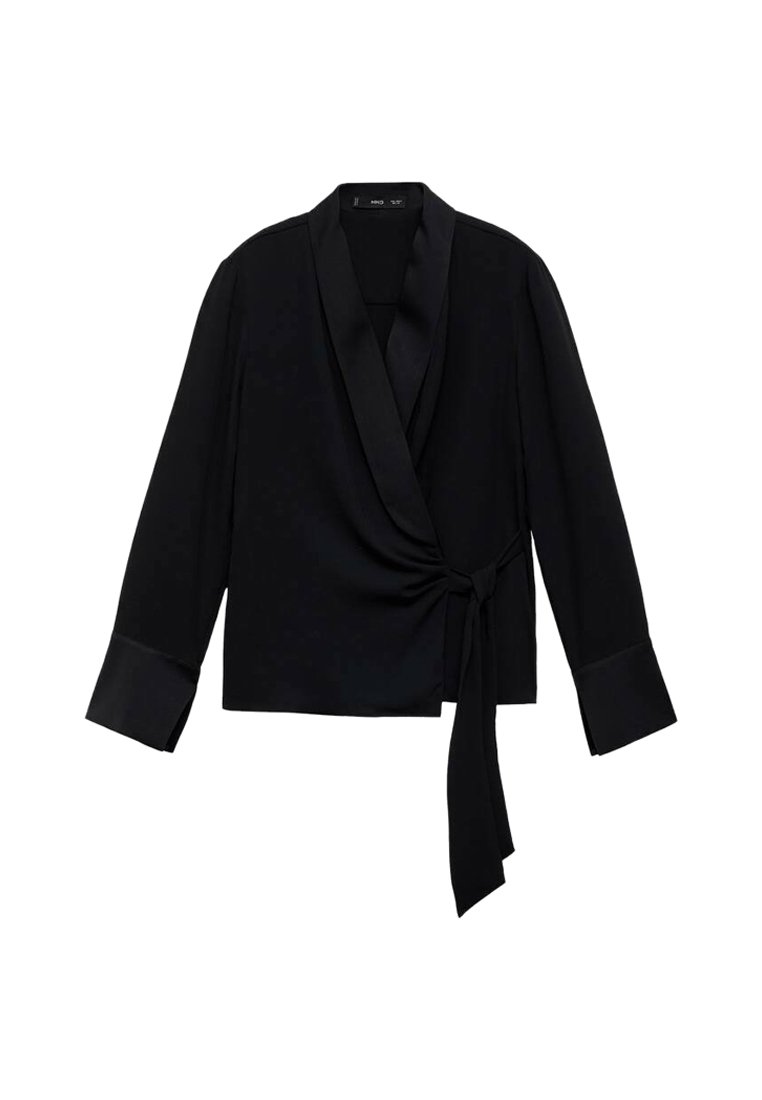 Mango Blouse zwart Mango Blouse zwart