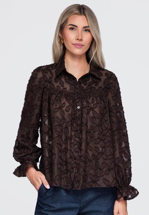 Ombre, SHIRT OW-SH-E0074 - Chemisier - brown